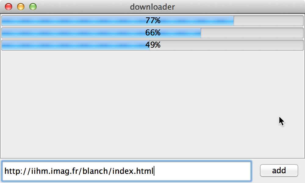 exemple d'interface